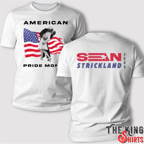Sean Strickland American Pride Month T Shirt