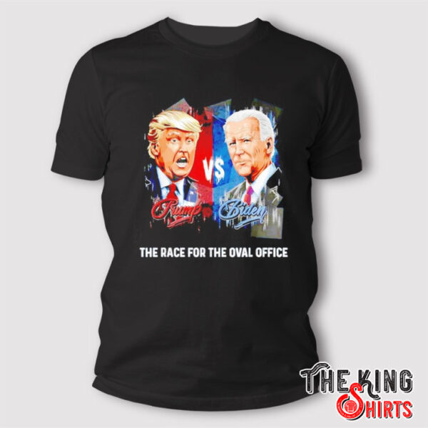 Trump Vs Biden The Race For The Oval Office T Shirt