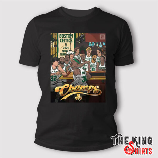Boston Celtics Only Work Wins 2024 Finals Champions T Shirt