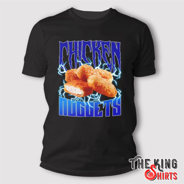 Chicken Nuggets Heavy Metal T Shirt