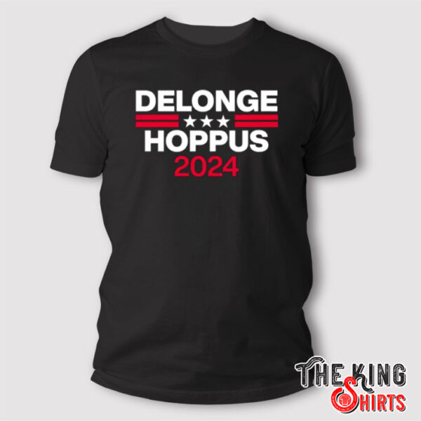 Delonge Hoppus 2024 For President T Shirt Tom DeLonge And Mark Hoppus