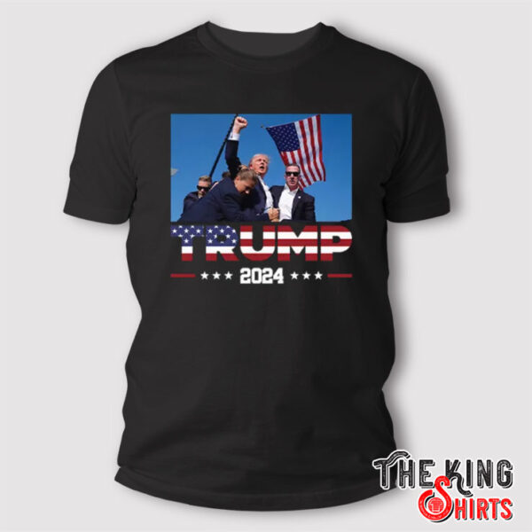 Donald Trump 2024 Survived Shot At Election Rally T Shirt