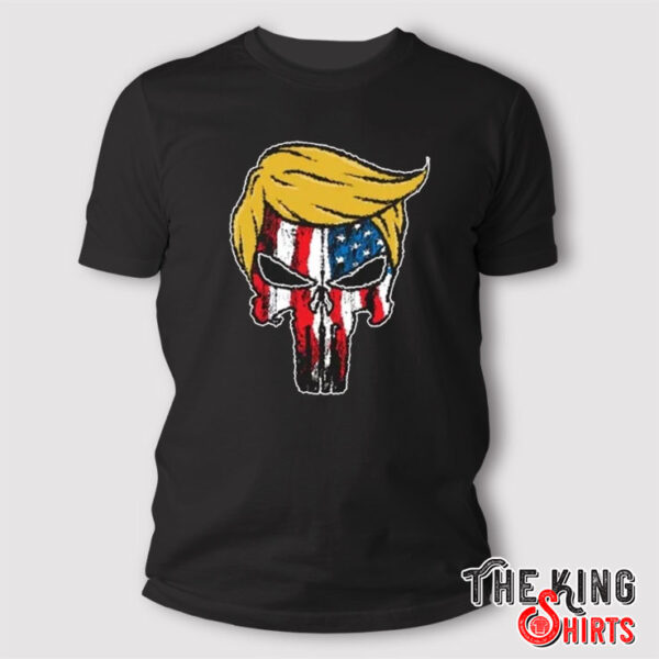 Donald Trump The Punisher Skull American T Shirt