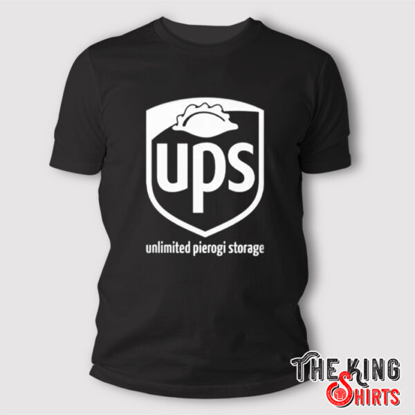 Funny UPS Shipping Unlimited Pierogi Storage Shirt