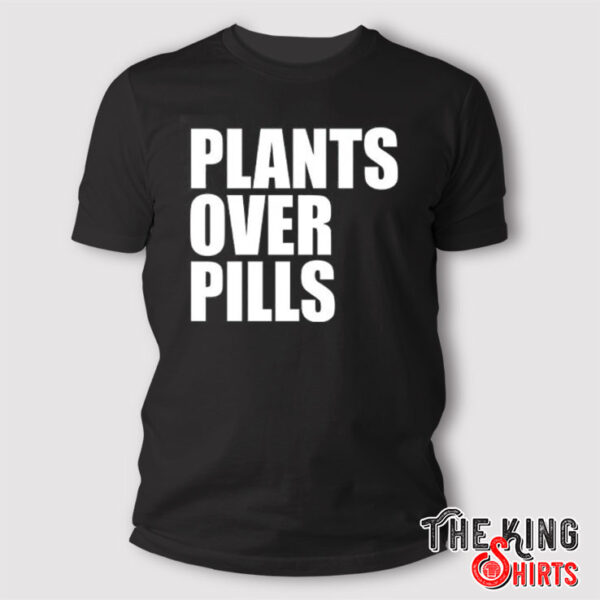 John Salley Plants Over Pills T Shirt