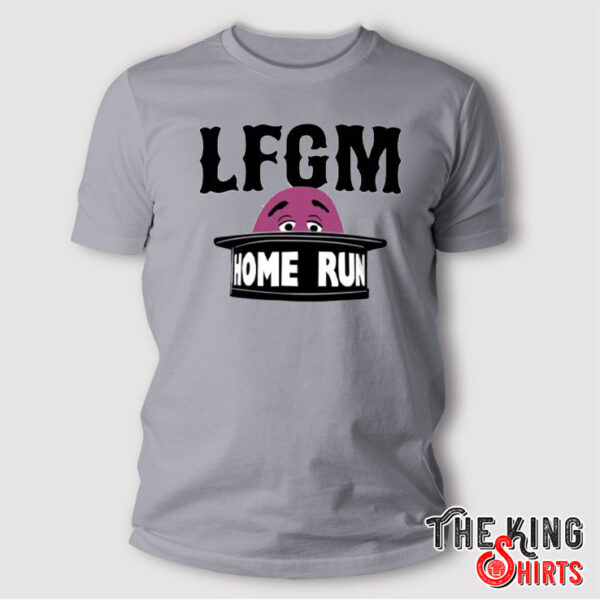 LFGM New York Mets Grimace Home Run T Shirt