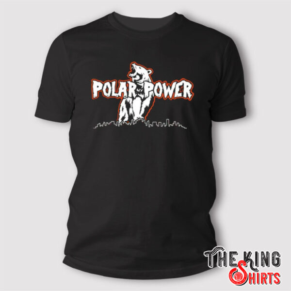 Polar Power NY Mets Bear And City T Shirt