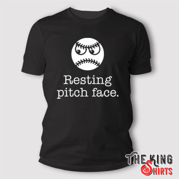 Resting Pitch Face Funny Baseball T Shirt