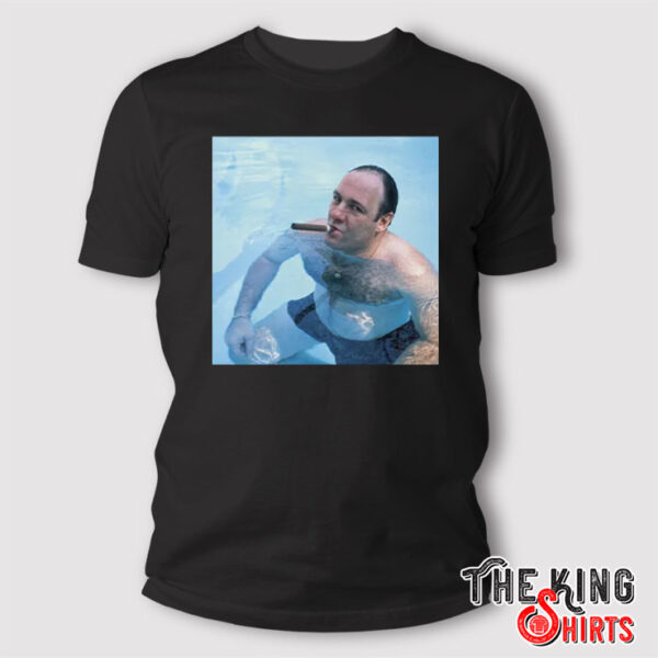 The Sopranos Tony Soprano Pool Cigar TV Show Fan T Shirt