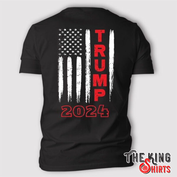 Trump 2024 American Flag T Shirt