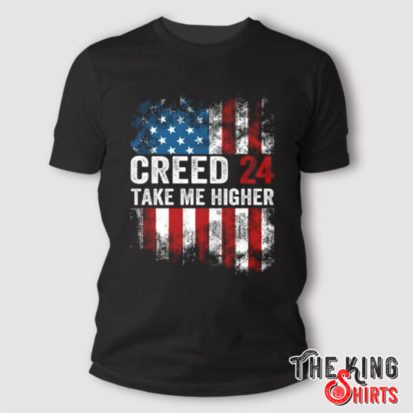 Creed ’24 Take Me Higher US Flag T Shirt