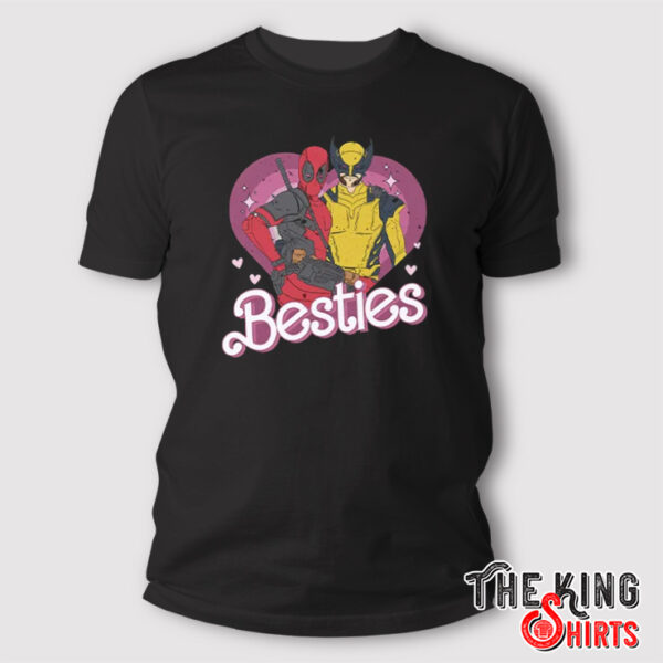 Deadpool Wolverine Besties Forever T Shirt