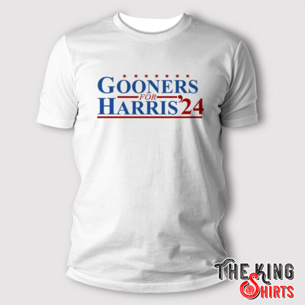 Gooners For Harris 2024 Shirt