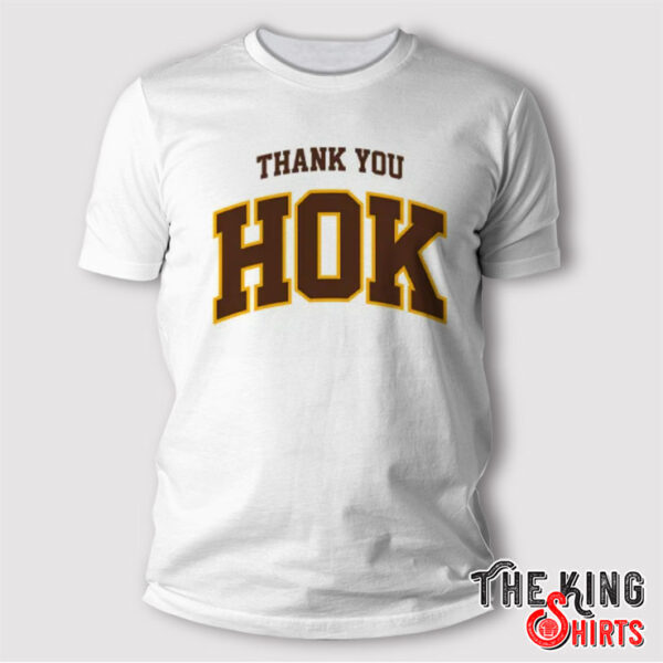 Hawthorn FC Thank You Hok T Shirt