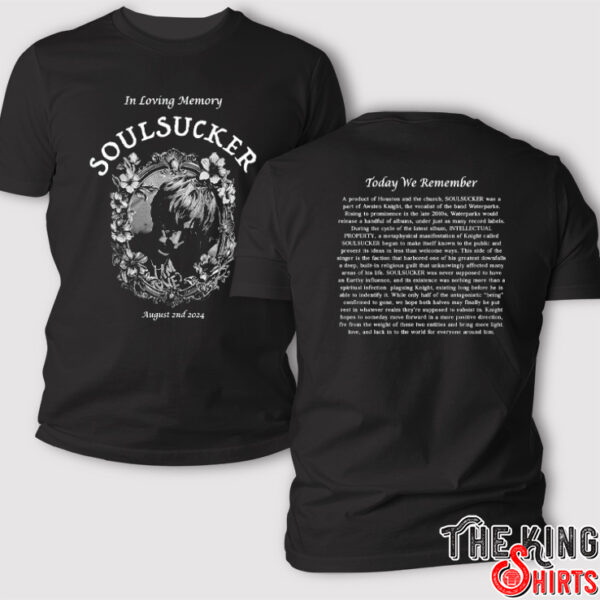 In Loving Memory Soulsucker August 2nd 2024 Waterparks Shirt