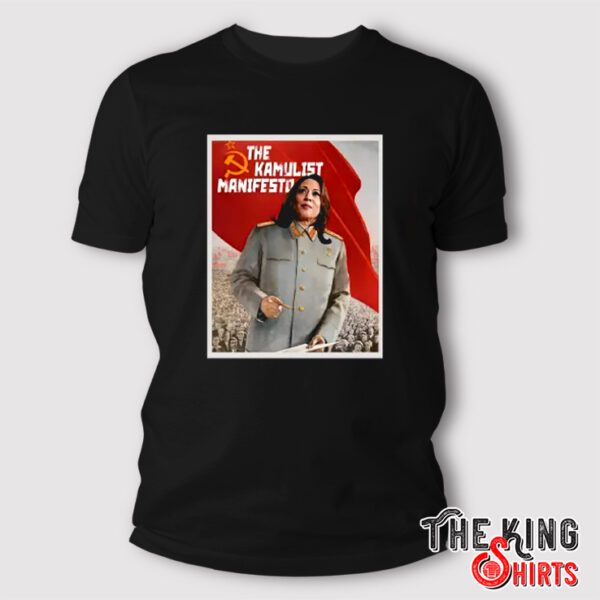 Kamala Harris The Communist Kamulist Manifesto T Shirt