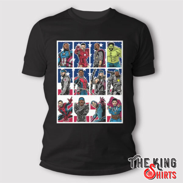 Pick Your Avenger USA Basketball Olympic Paris 2024 Shirt