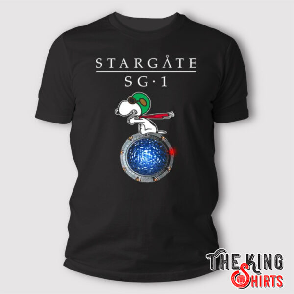 Snoopy Stargate SG 1 Shirt