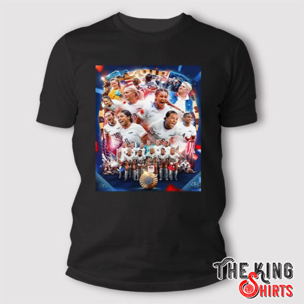 The USWNT Win Gold At The Olympics T Shirt