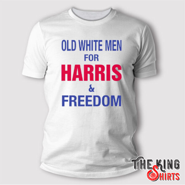 Tim Walz Old White Men For Harris & Freedom Shirt