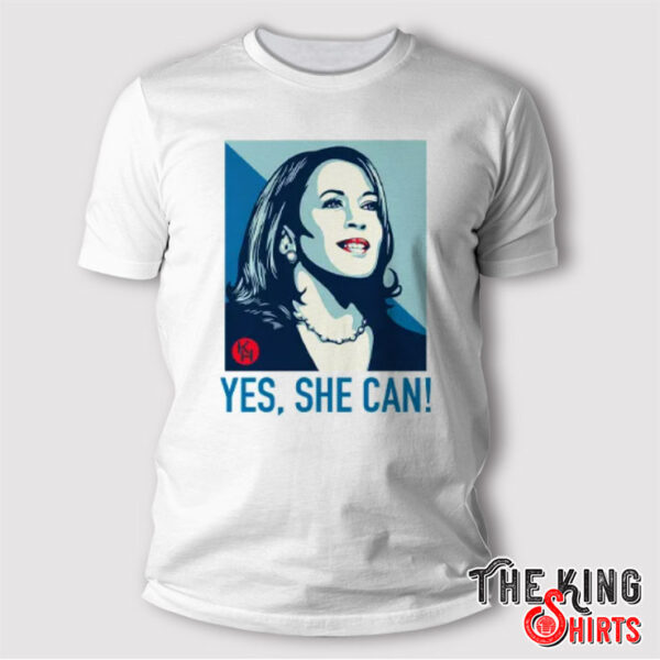 Yes She Can Kamala Harris T Shirt