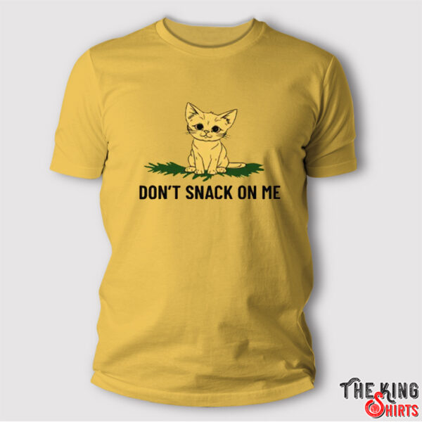 Cat Don’t Snack On Me Trump 2024 Debate Shirt