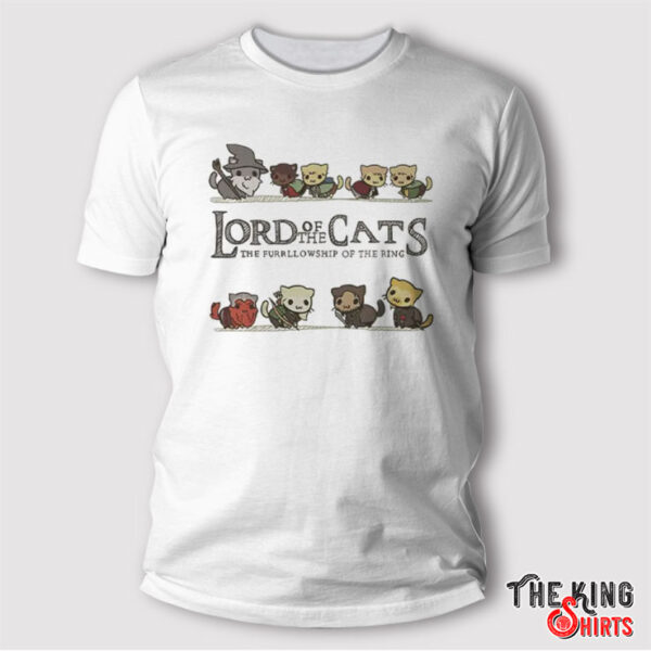 Lord Of The Cats The Furrlowship Of The Ring T Shirt