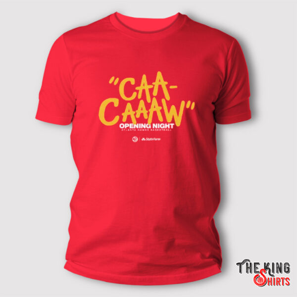 Atlanta Hawks Basketball CAA CAAAW Opening Night Shirt