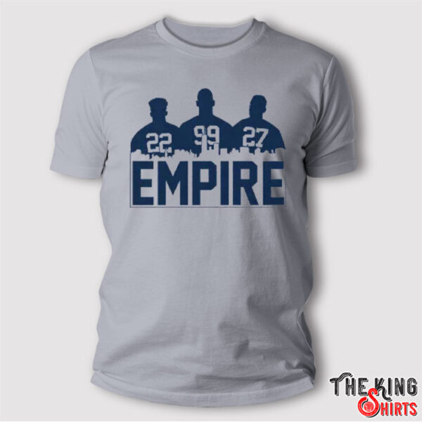 Juan Soto Aaron Judge And Giancarlo Stanton Empire Shirt