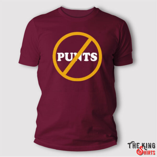 Washington Football No Punts T Shirt