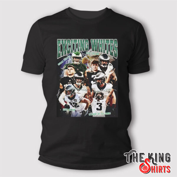 Exciting Whites Blankenship And DeJean Philladenphia Eagles T Shirt