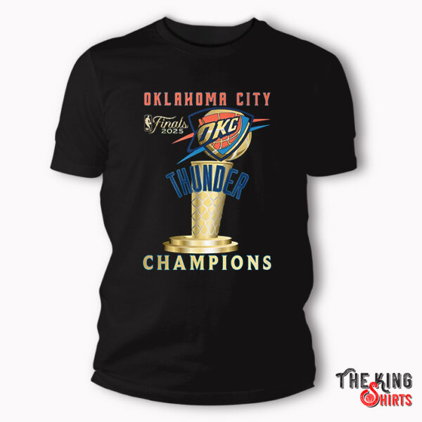 Oklahoma City Thunder 2025 Finals Champions Unisex T-Shirt