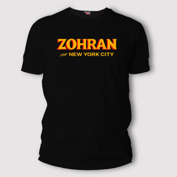 Zohran for New York City Shirt, Mayor Mamdani 2025